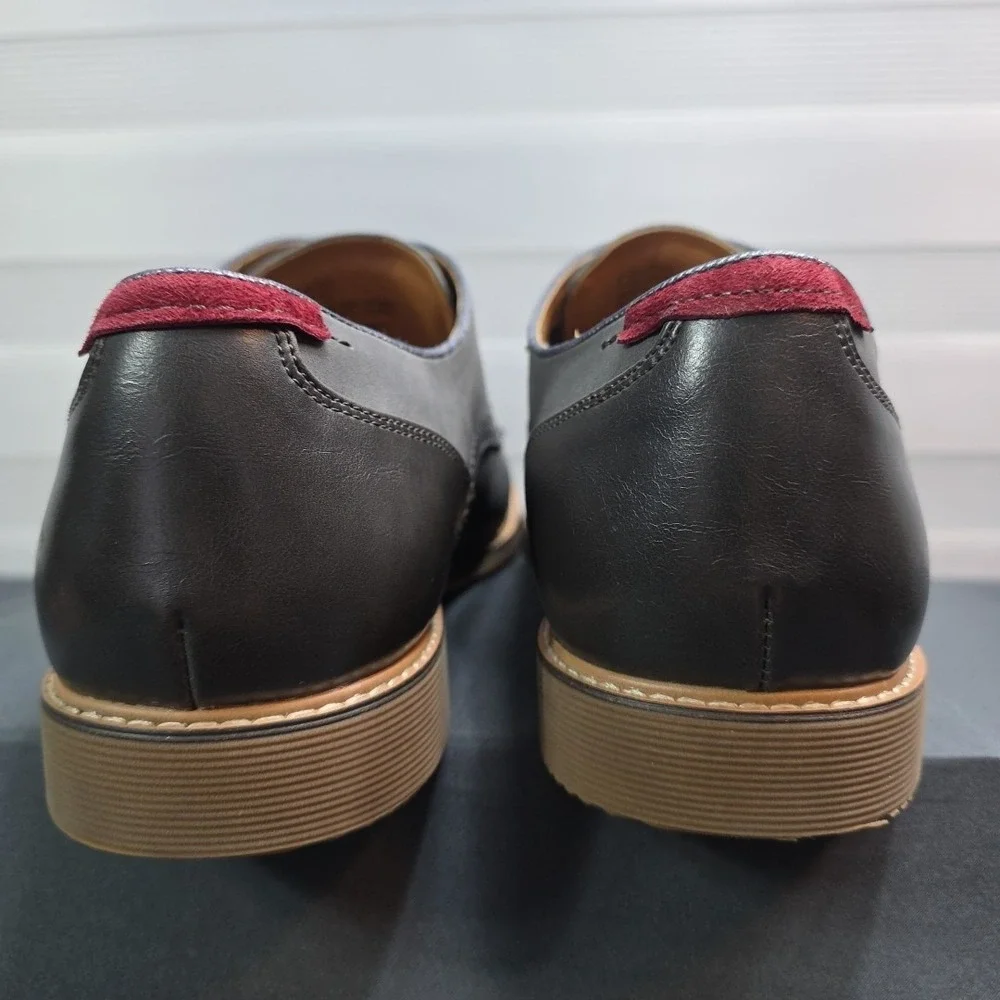 Steve Madden Men's Gray Ousted Oxford‎ Size 13M